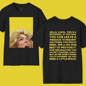 Pluribus Inspired Voicemail T-Shirt | Carol Lover Tee | TV Pop Culture Shirts