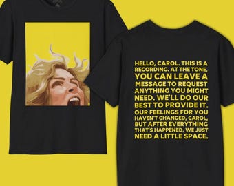 Camiseta con mensaje de voz inspirado en Pluribus / Camiseta para amantes de los villancicos / Camisetas de cultura pop de televisión