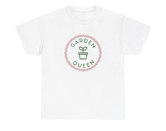 Garden Queen, T-Shirt, Garten-Shirt, für Mutter, Oma, Gartenliebhaberin, Geschenk
