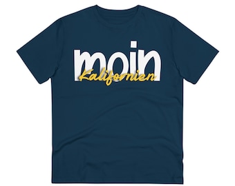 Moin with place name "California" Baltic Sea Maritime Style, Moin T-Shirt for Baltic Sea vacation, birthday gift