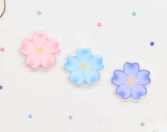 Cherry Blossom Phone Grip | Sakura Phone Grip | Holographic | MagSafe | Phone Accessory | Kindle | Griptok | Flower | Kawaii | Cute