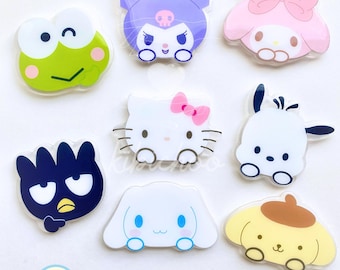 Sanrio Phone Grip | Kitty and Friends Phone Grip | Pompompurin | Pochacco | Holographic | MagSafe | Magnetic Grip | Birthday Gift