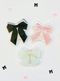 Coquette Phone Grip | Bow Phone Grip | Pink Bow | White Bow | Black Bow | MagSafe | Kindle | Girly Bow | Cute | Kawaii | Gifts for Her