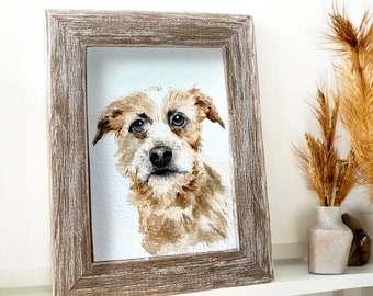 Retrato en miniatura, pintura de perros, pintura en miniatura, retrato en miniatura, pintura de retratos de mascotas, mini pintura, pintura de perros personalizada, pintura pequeña