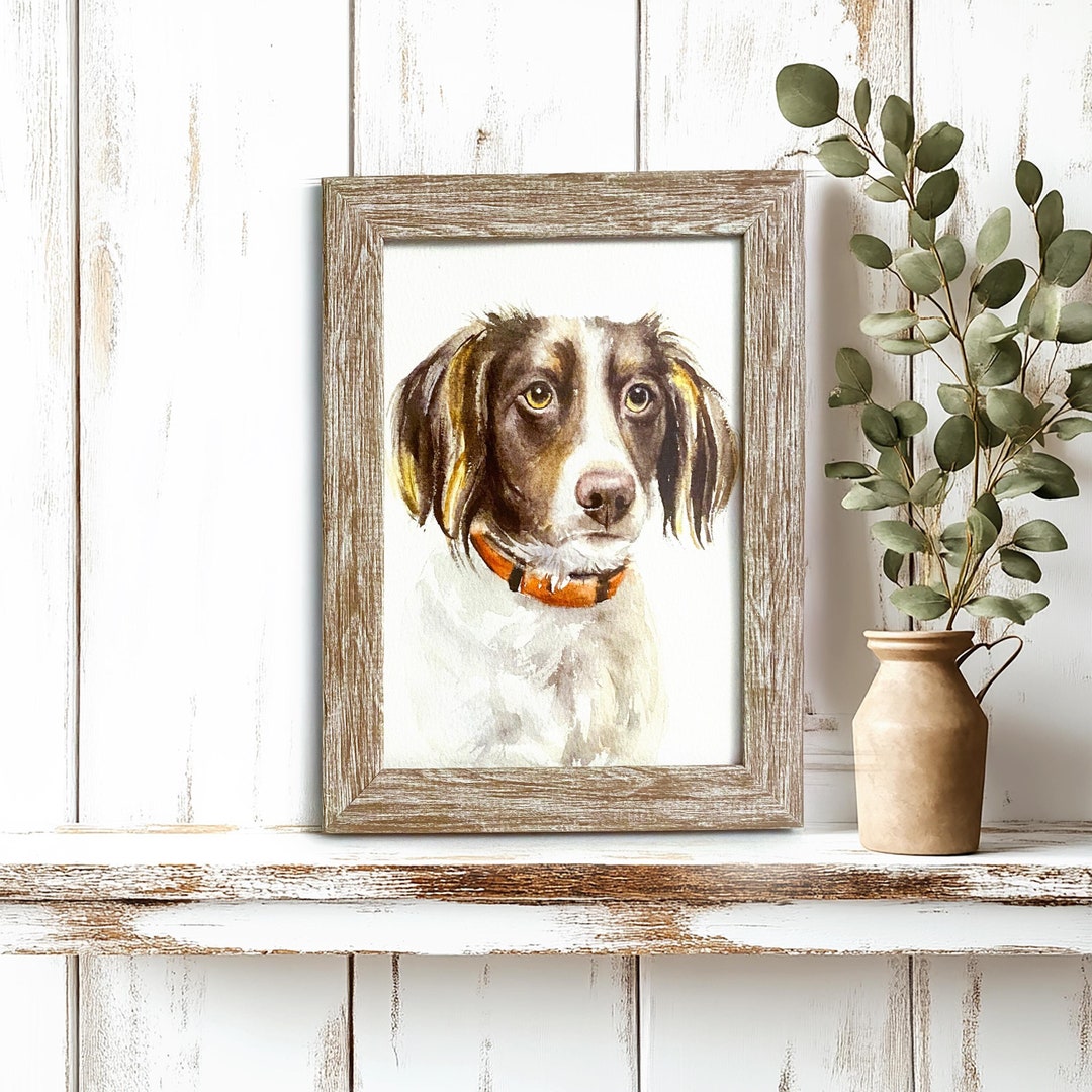 Custom Watercolor Pet Portrait - Hand-painted Dog or Cat Artwork ...