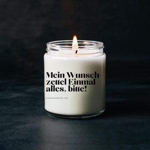 Mein Wunschzettel Einmal alles, bitte! | Your Attitude Club Geschenke für Mann & Frau | Geburtstag | Einzug | Umzug | Partner
