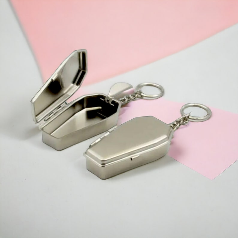 Coffin Pocket Ashtray Mini Ash Tray With Lid Smoking Accessories Etsy