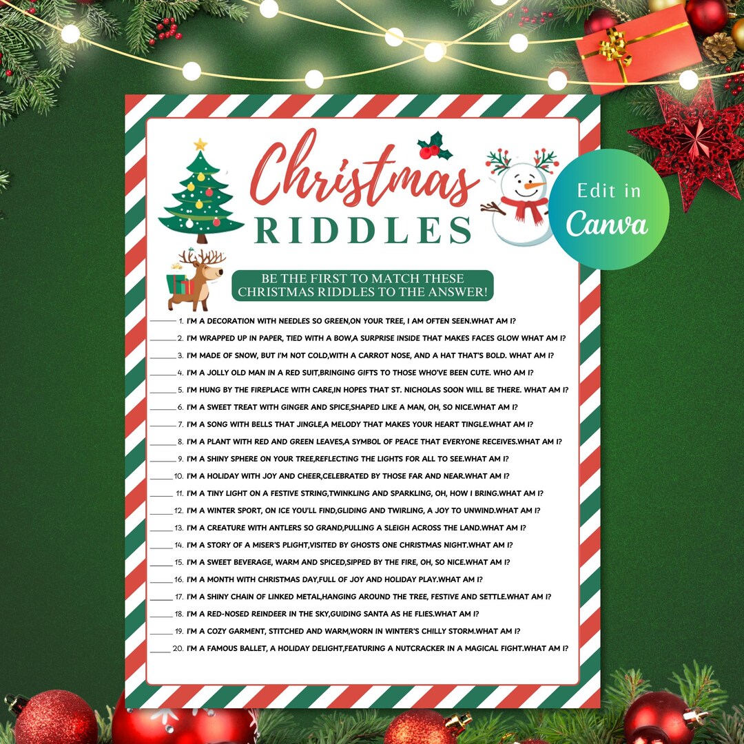 Editable RIDDLE ME THIS, Halloween Party, Halloween Game, Game for Kids ...