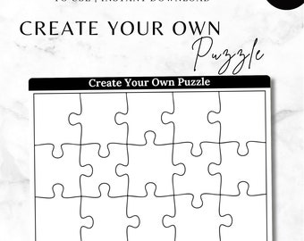 OWN PUZZLE WORKSHEETS, create a puzzle, create your puzzle, custom puzzle, puzzle printable, printable puzzle, puzzle worksheets