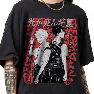 Anime T-shirt, Anime Shirt, Anime Lover Shirt, Anime Graphic Tee, Unisex T-shirt, Anime Vibrant Style, Anime Gift, Otaku Anime Gift