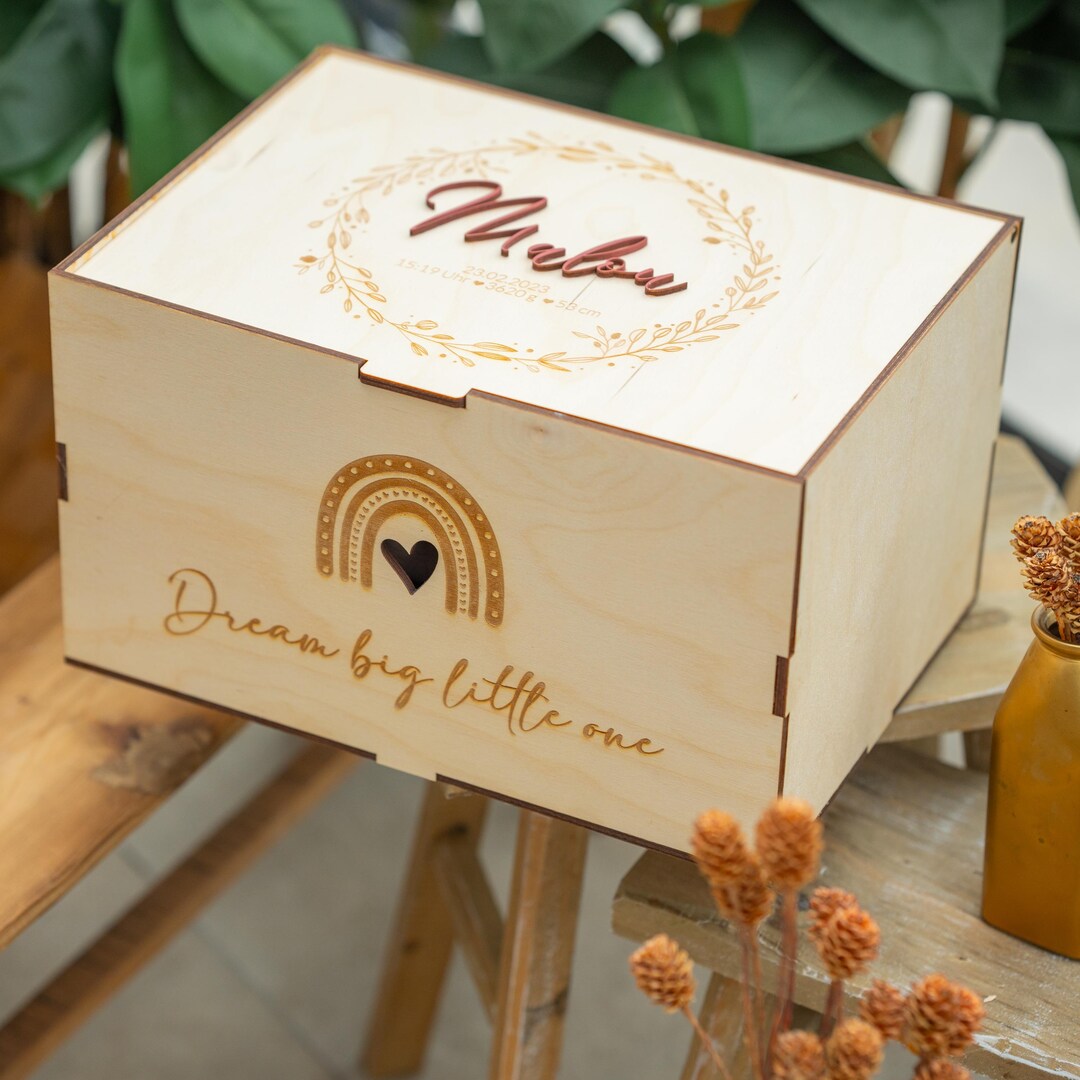 Personalized Children's Memory Box Made of Birch Plywood for Your — free download