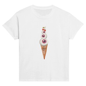 Eye Scream Classic Kids Crewneck T-shirt