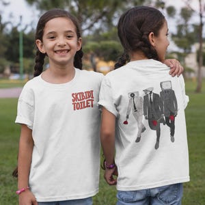 T-shirt girocollo da bambino Skibidi Toilet Classic