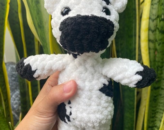 Patrón de crochet de vaca Carly sin costura