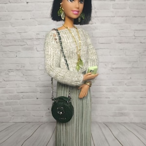 Cozy outfit for a 11 inch / 30 cm femate Dolls / Doll Clothes / Premium Handmade Quality / Clothes for Dolls / Fashion Doll Clothes