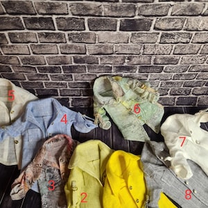 Summer shirts for a 11 inch / 30 cm femate Dolls / Doll Clothes / Premium Handmade Quality / Clothes for Dolls / Fashion Doll Clothes