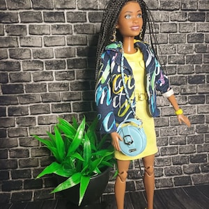 Stylish business suit for a 11 inch / 30 cm femate Dolls / Doll Clothes / Premium Handmade Quality / Clothes for Dolls