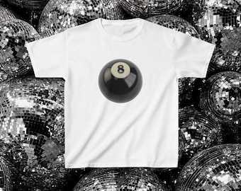 T-shirt bébé 8 balles graphiques