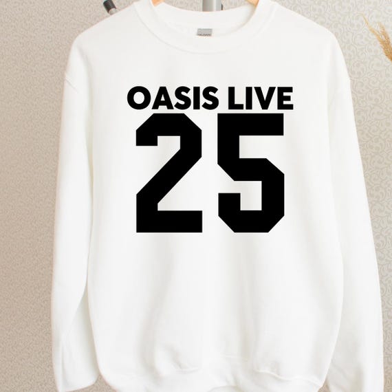 Oasis Live 25 Iron on Transfers – Easy, Vibrant & Long-lasting! - Etsy