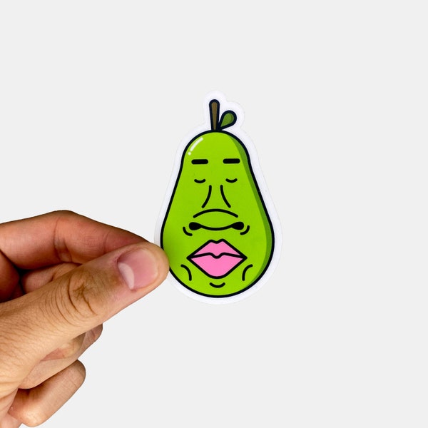 Sleeping Pear Vinyl Sticker