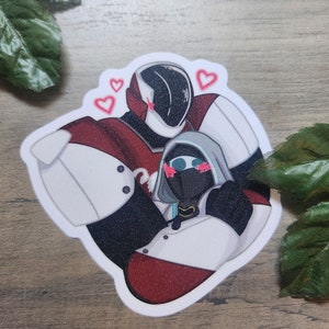 Video Game 4 "Glitter Sand Sticker - Titan Hunter Subclass