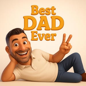 Best Dad Ever Mug with Custom Photo – Personalized Father’s Day Gift, Add Your Picture, Custom Dad Coffee Mug, Unique Gift for Dad