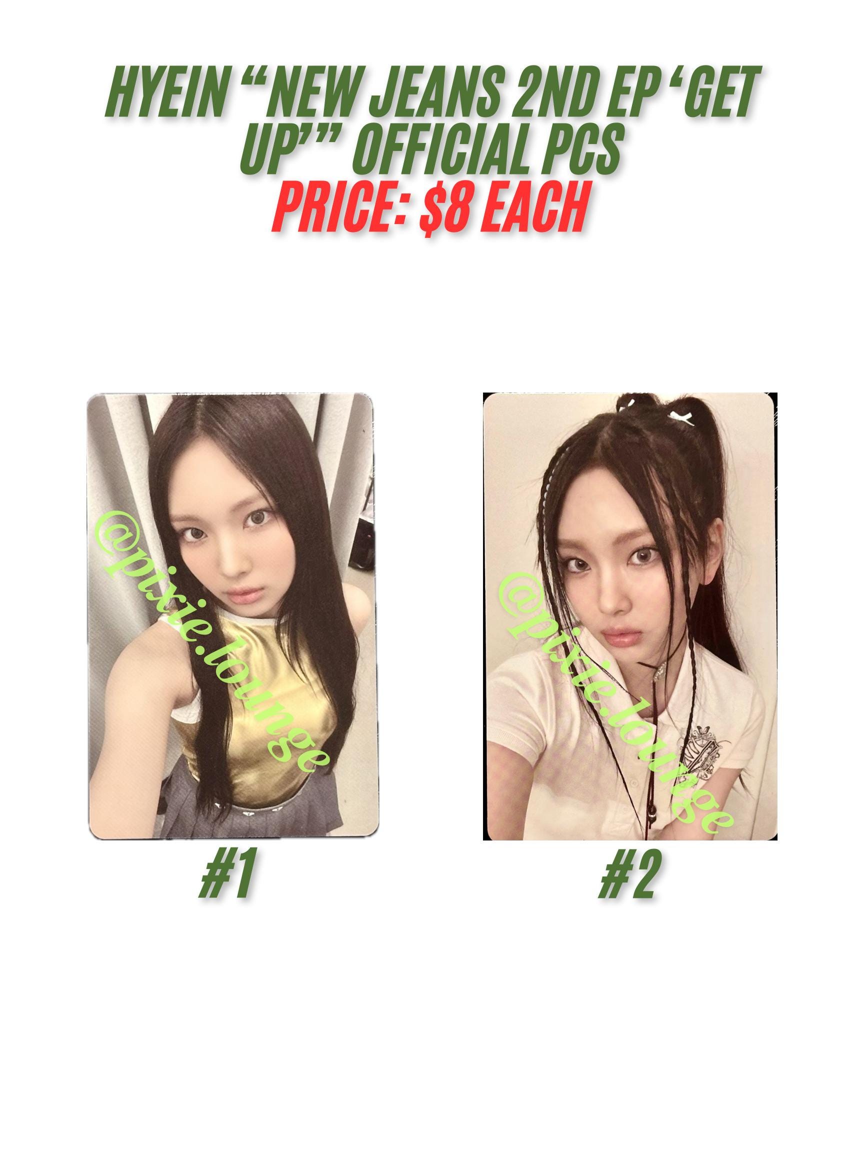 New Jeans Photocard Official - Etsy