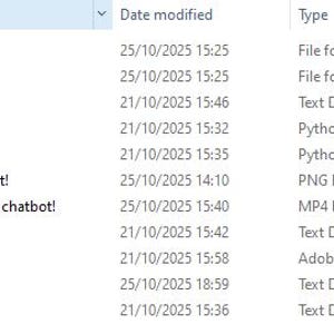 Pode incluir: Uma captura de tela de uma janela do explorador de arquivos do Windows exibindo uma lista de arquivos e pastas. A lista inclui pastas como "static" e "Templates", bem como v&aacute;rios tipos de arquivos, como documentos de texto e arquivos PNG.