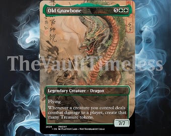 Old Gnawbone Japanese Style Proxy - Custom Proxy for Commander - Proxies