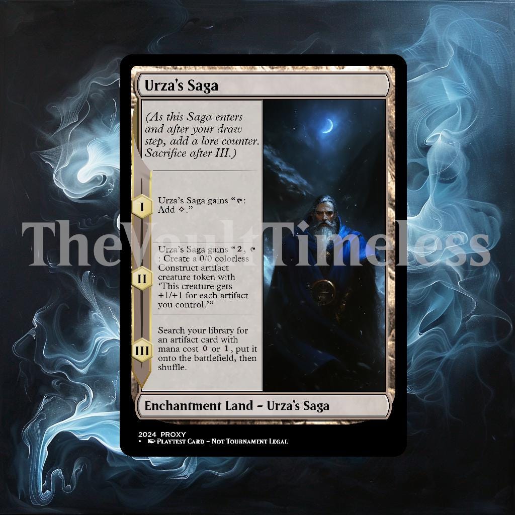 mtg how many cards in standard Urza's Saga Booster Display – Making Mythic main image 1
