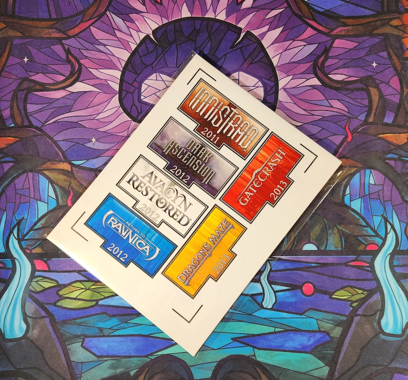 Magic the Gathering Set Labels Kamigawa Neon Dynasty to March of the ...