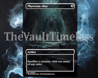 Phyrexian Altar Proxy - Custom Proxy for Commander - Proxies