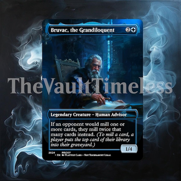 Bruvac the Grandiloquent Proxy - Custom Proxy for Commander - Proxies