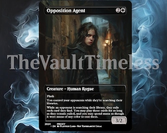 Opposition Agent, FOIL, Limited Edition Magic the Gathering Artist