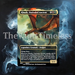 Klauth, Unrivaled Ancient Proxy - Proxy personalizado para Commander - Proxies