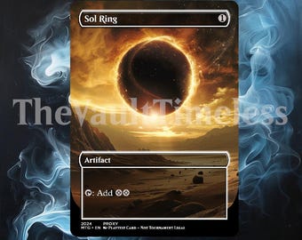 Sol Ring Proxy - Custom Proxy for Commander - Proxies