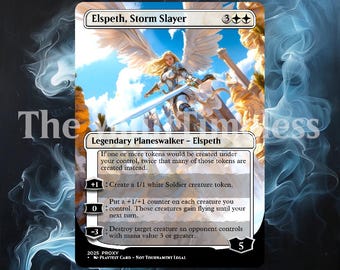 Elspeth, Storm Slayer Proxy - Custom Proxy for Commander - Proxies