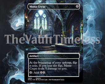 Mana Crypt Proxy - Custom Proxy for Commander - Proxies