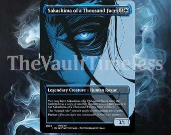 Sakashima of a Thousand Faces Proxy - Custom Proxy for Commander - Proxies