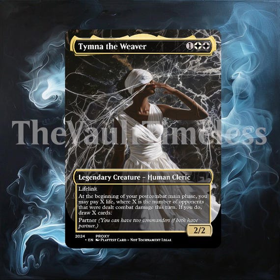 Tymna the Weaver Proxy - Custom Proxy for Commander - Proxies - Etsy
