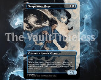 Snapcaster Mage Japanese Style - Custom Proxy for Commander - Proxies