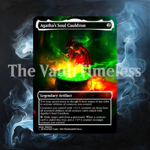 Agatha's Soul Cauldron - Full Art Custom Card - Etsy