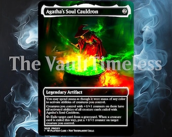 Agatha's Soul Cauldron - Full Art Custom Card - Etsy