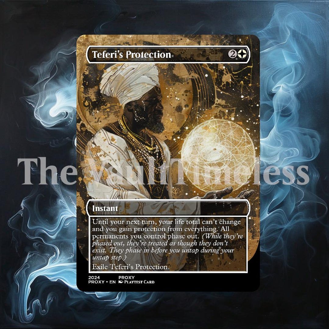 Teferi's Protection Proxy - Custom Proxy for Commander - Proxies - Etsy
