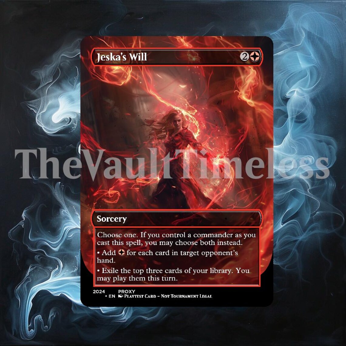 Jeska's Will Proxy - Custom Proxy for Commander - Proxies - Etsy