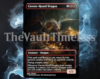 Cavern-Hoard Dragon Proxy - Custom Proxy for Commander - Proxies