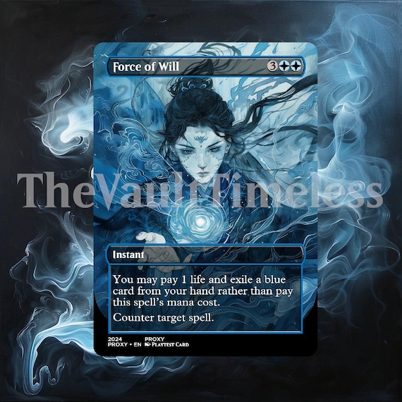 Force of Will Japanese Style Proxy - Custom Proxy for Commander