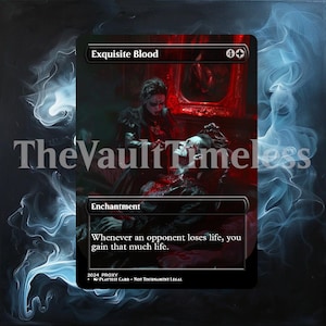 Exquisite Blood Proxy - Custom Proxy for Commander - Proxies