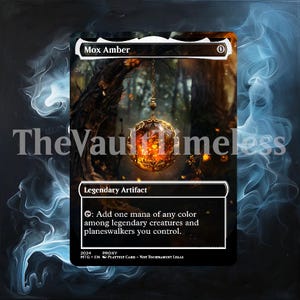 Mox Amber Proxy - Custom Proxy for Commander - Proxies