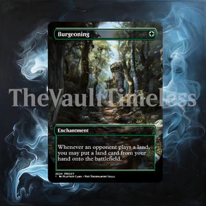 Burgeoning Mtg - Etsy